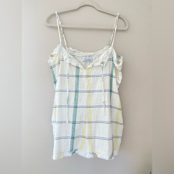 Urban Outfitters UO Lacey Shapeless Striped Playsuit Romper Size XS - Picture 2 of 8